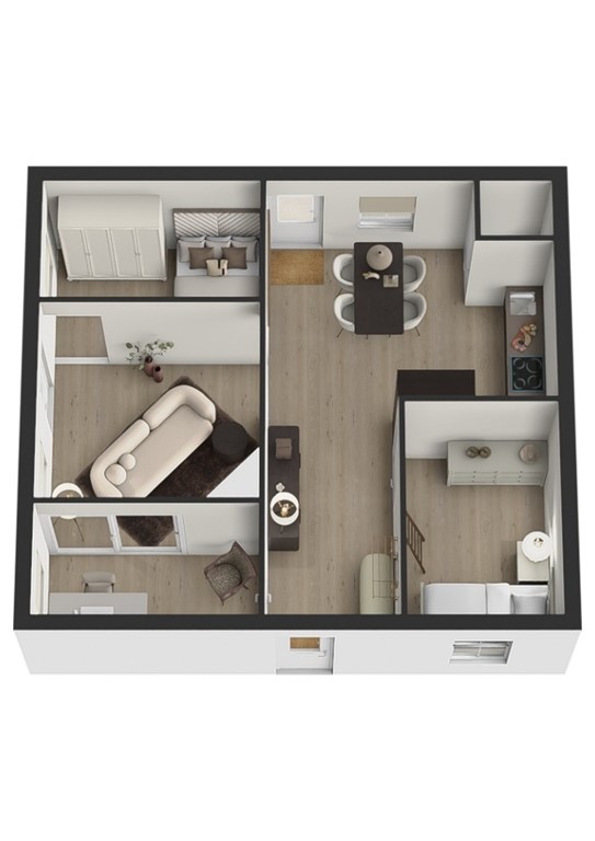 mediumsize floorplan